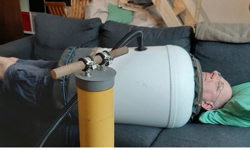 Techneut bouwt ijzeren long voor beademing - Bright