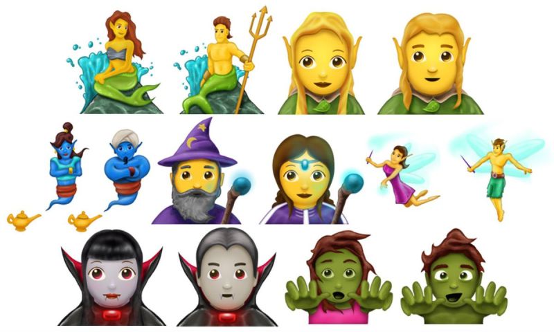 De nieuwe emoji: van zombie tot zeemeermin - Bright