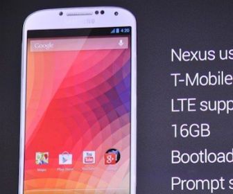 Nexus-versie Galaxy S4 biedt 'stock Android'
