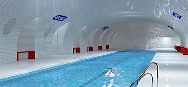 Verkiezingen win je met een zwembad in een metrostation