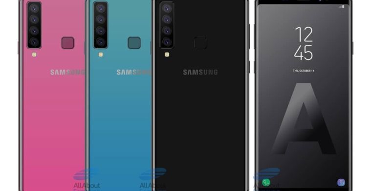'Samsung komt met telefoon met vier cameralenzen'