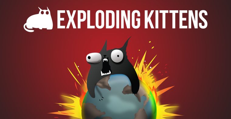 Netflix maakt game en animatieserie van Exploding Kittens