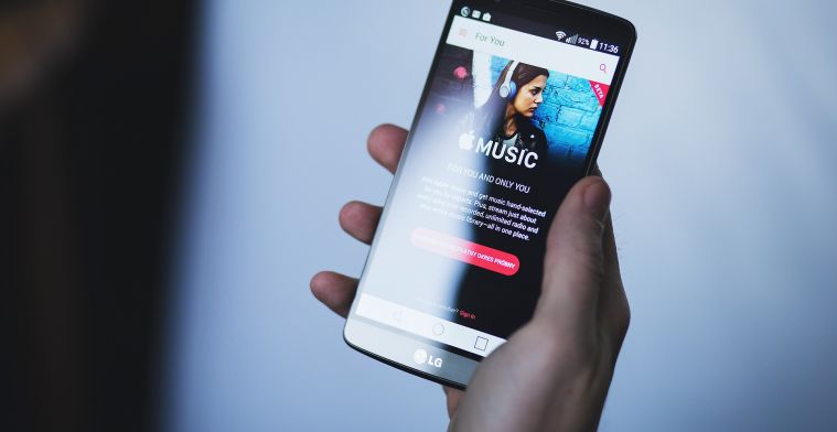 'Apple Music loopt ver achter op Spotify in Nederland'