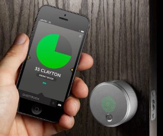 Bluetooth-deurslot ontworpen door Yves Behar