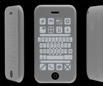iPhone touchscreen voor blinden
