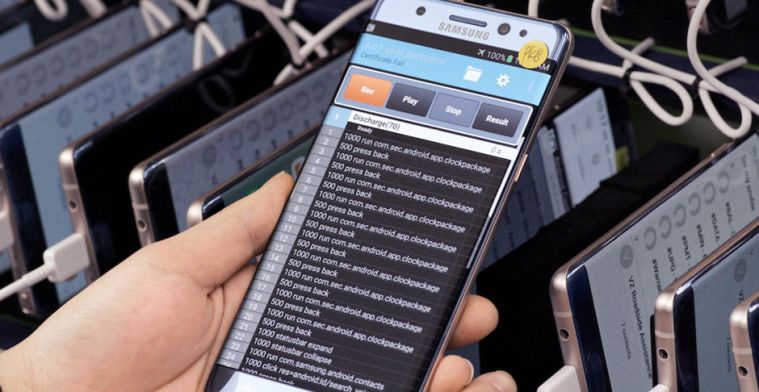 Samsung bevestigt accufout in Note 7, stelt Galaxy S8 uit