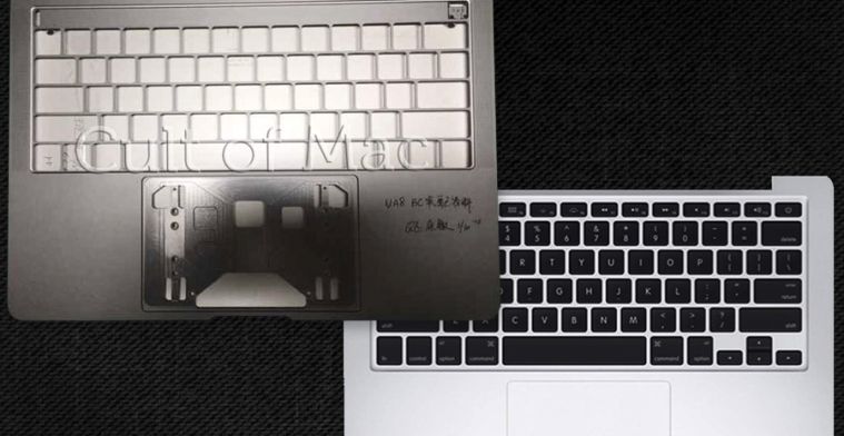 Foto's tonen oled-touchpad op MacBook Pro-toetsenbord