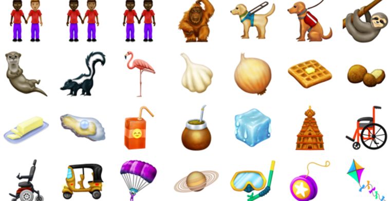 Nieuwe emoji goedgekeurd: rolstoel, flamingo en wafel