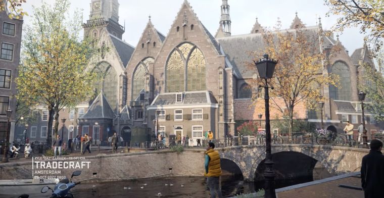 Amsterdam bijna fotorealistisch nagebouwd in nieuwe Call of Duty-game