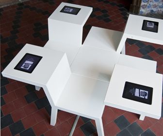 De interactieve iPad-tafel