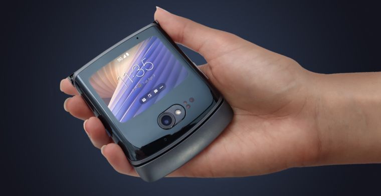Motorola onthult 5G-variant van Razr-klaptelefoon