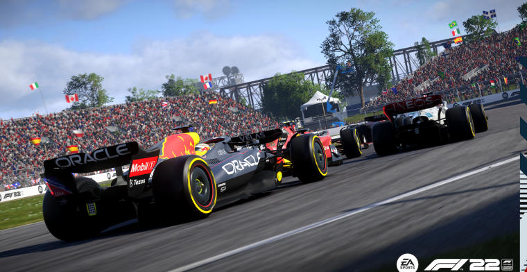 Review F1 22: racen als Max Verstappen