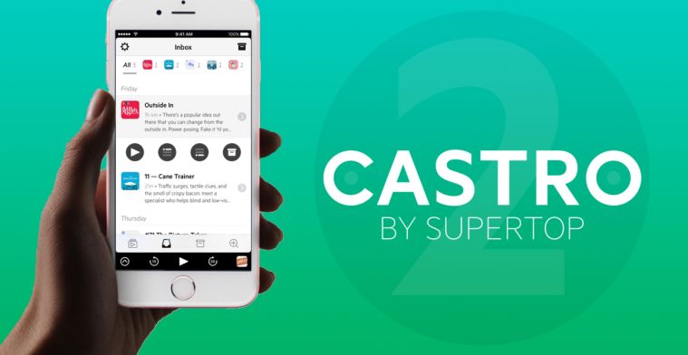 App van de Week: vernieuwde podcast-app Castro