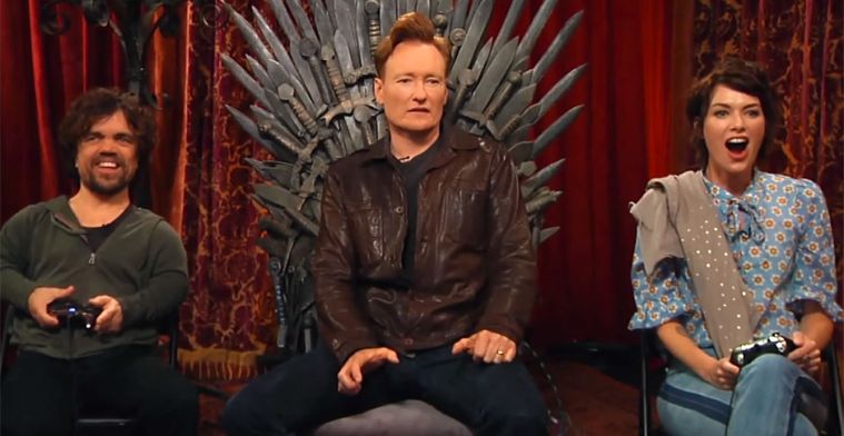 Video: Conan O'Brien speelt Overwatch met Game of Thrones-sterren