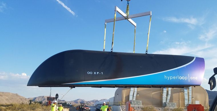 Hyperloop One rijdt succesvol eerste volledige testrit