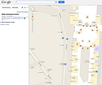 Indoor plattegronden van Google Maps nu ook op desktop