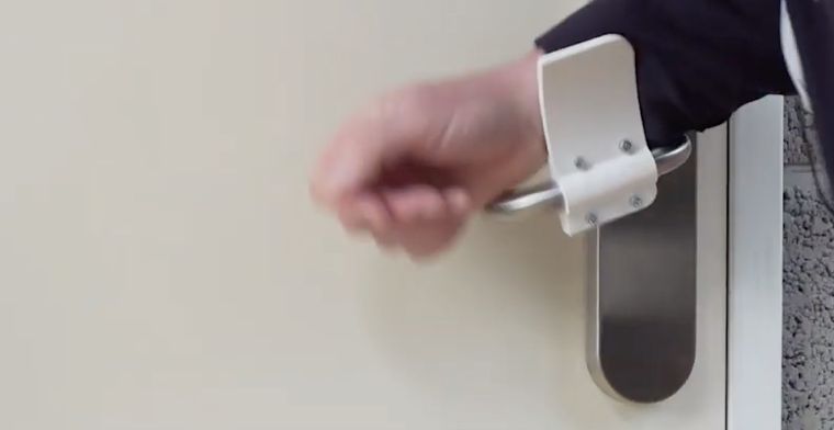 'Handsfree' deuren openen met 3D-geprinte hendels