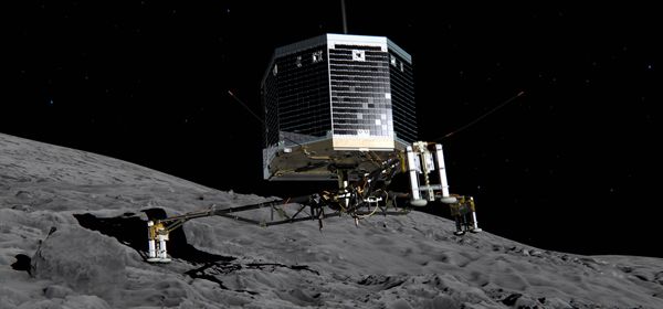 ESA wil komeetlander Philae uit zijn slaap wekken