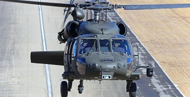 Amerikaanse defensie test autonoom vliegende helikopter