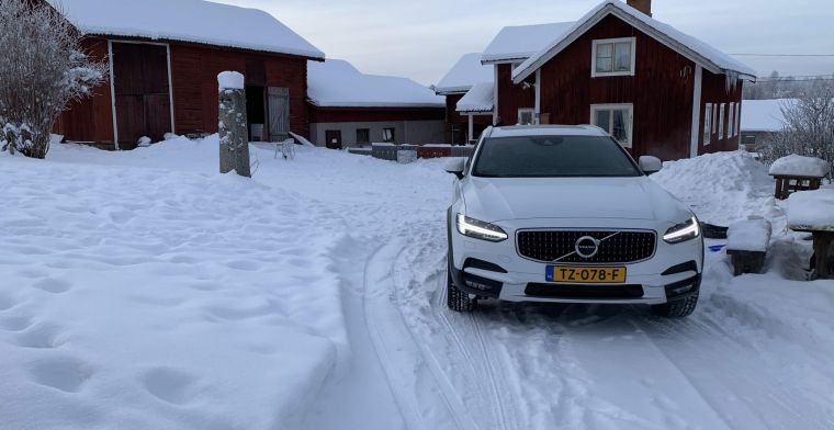 Duurtest Volvo V90 Cross Country: de sneeuw in