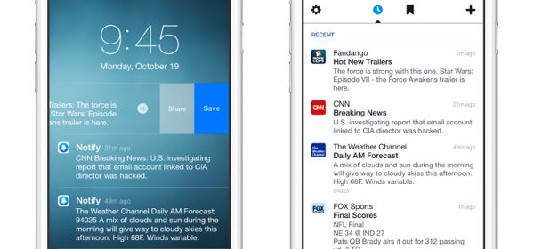 Facebook lanceert app Notify met pushmeldingen over nieuws en info
