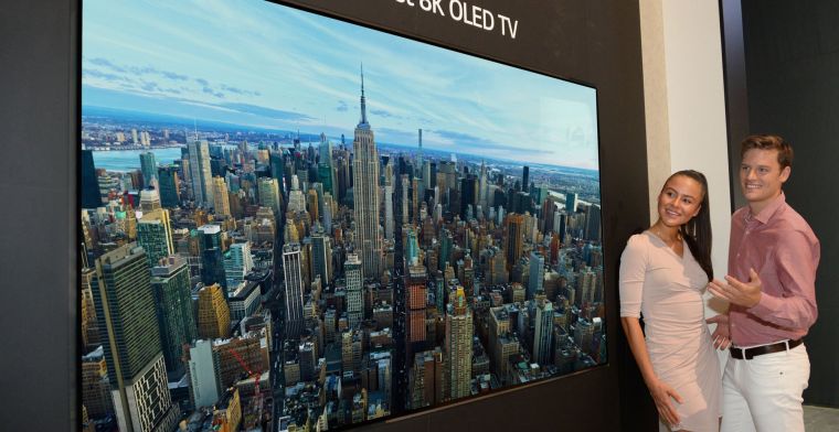 LG toont enorme 8K oled-tv (maar zwijgt over de prijs)