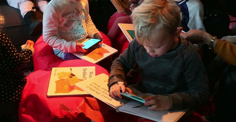 Dove kinderen voorlezen met nieuwe app