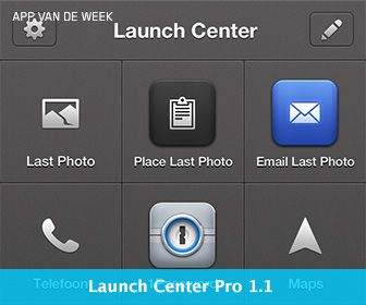 App van de Week: Launch Center Pro 1.1