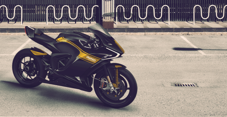 Deze elektrische motorfiets transformeert in een sportbike