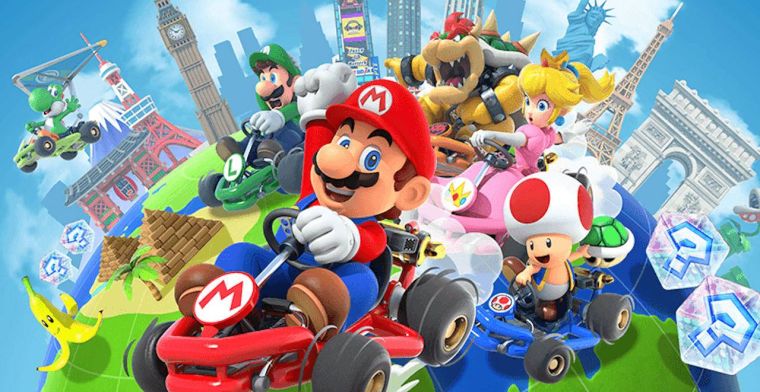 'Mario Kart Tour veruit populairste mobiele game Nintendo'