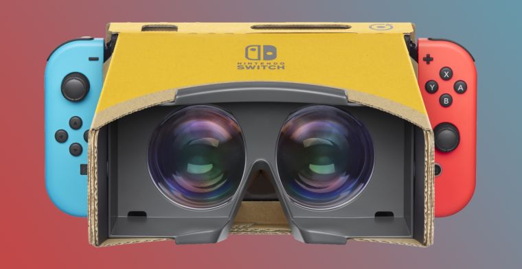 Nintendo komt met virtual-reality-set voor Switch