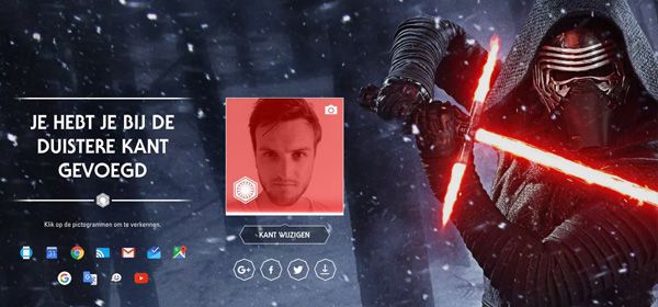Google omarmt The Force: aan welke kant sta jij?