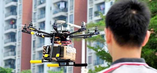 Chinese drones gaan mogelijk post bezorgen