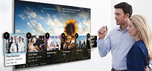 Nieuwe Samsung-tv's bestuur je met je vinger