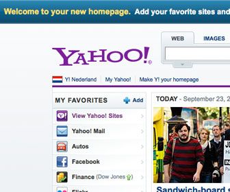 Yahoo! probeert het nog maar een keer