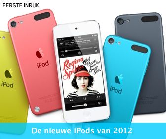 Eerste indruk: de iPods van 2012 