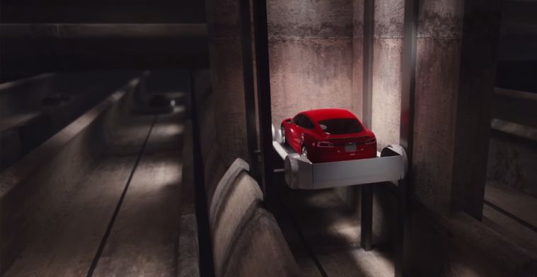 Elon Musk's boorbedrijf begint met graven van ondergrondse tunnel voor auto's