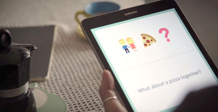 Samsung laat mensen met een taalstoornis praten via emoji