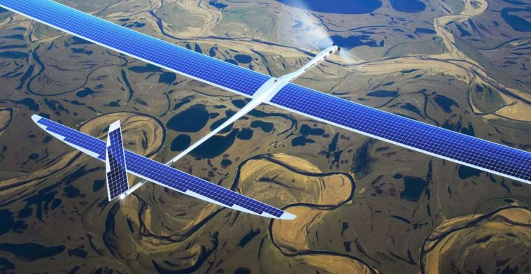 Google: ballonnen beter dan drones op zonne-energie
