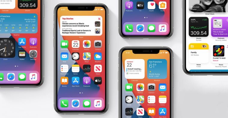 Grote updates iPhone, iPad, Apple TV en Apple Watch verschenen