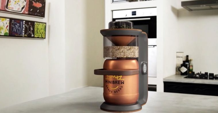 Grote investering in bierbrouwgadget MiniBrew