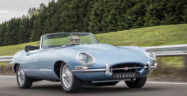 Jaguar toont elektrische klassieker en conceptauto