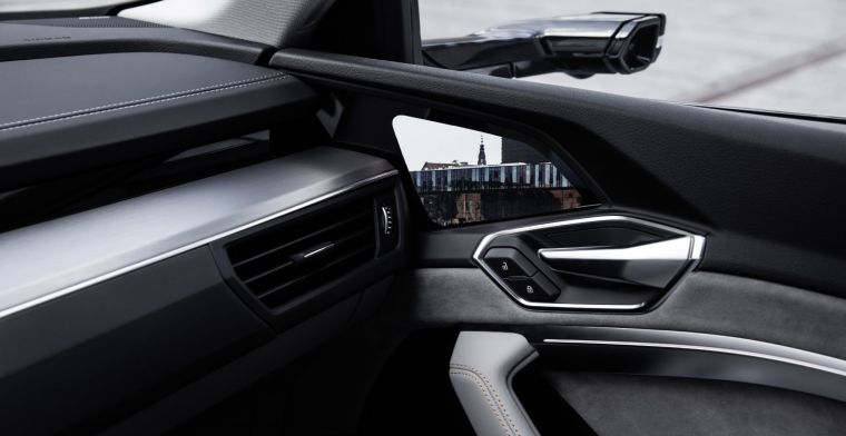 Audi E-tron krijgt camera's in plaats van spiegels