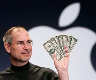 Apple bijna net zoveel waard als Microsoft