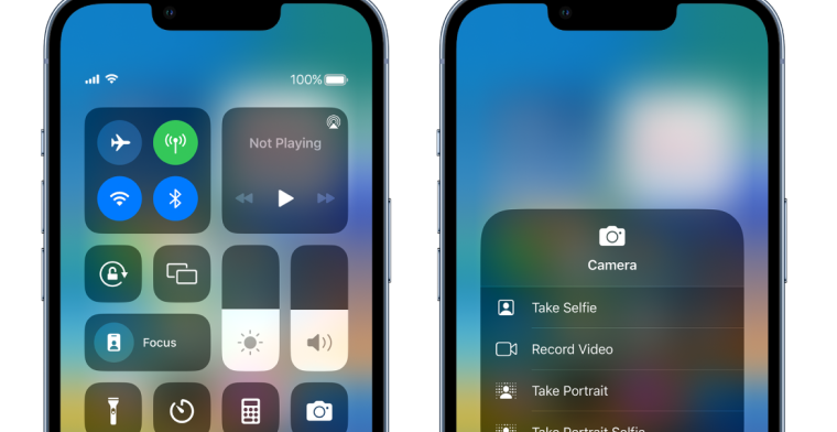 'iPhone krijgt nieuw bedieningspaneel in iOS 17'