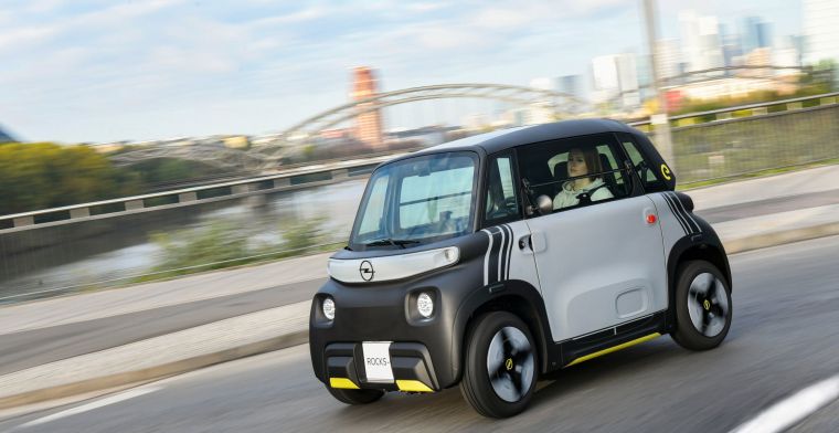 Opel brengt elektrische micro-auto Rocks-e naar Nederland