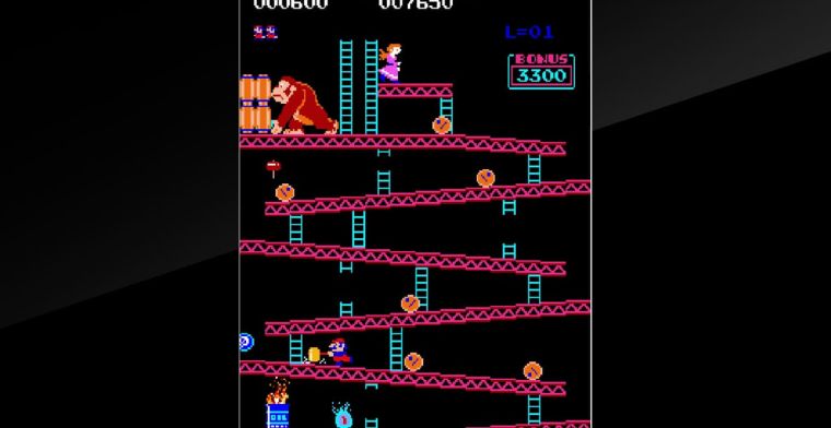Arcade-versie Donkey Kong te koop voor de Switch