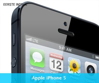 Eerste indruk: Apple iPhone 5