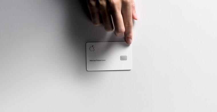 'Creditcard Apple binnenkort wereldwijd verkrijgbaar'