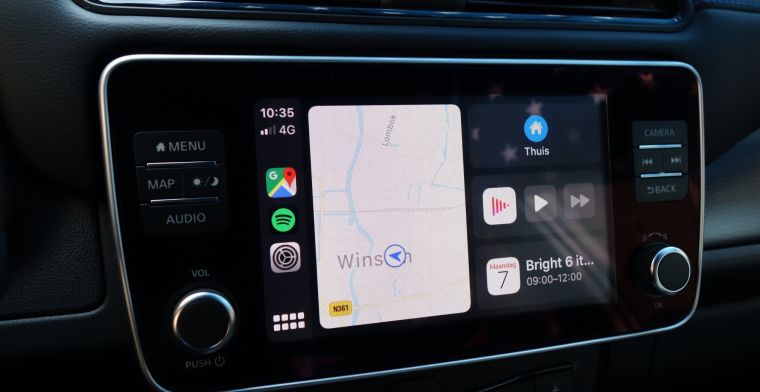Dashboard van CarPlay ondersteunt nu ook andere navigatie-apps